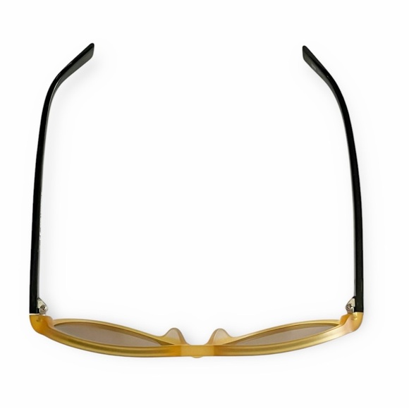 Karl Lagerfeld Womens Matte Yellow Black Aviator Designer Sunglasses KL792S - Picture 9 of 10